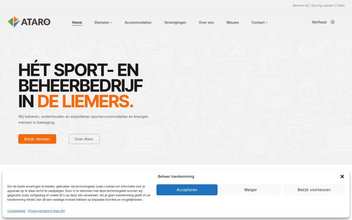 Screenshot of atarobv.nl