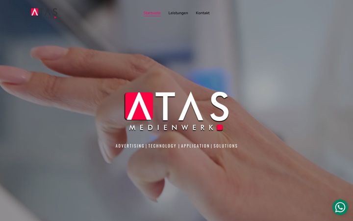 Screenshot of atas-medienwerk.de