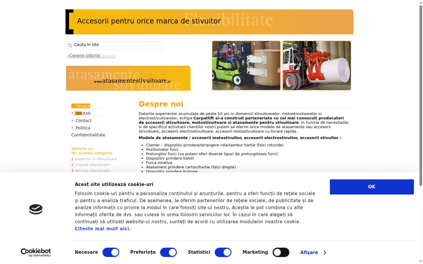 Screenshot tal-banner tal-kunsens muri qabel kwalunkwe interazzjoni