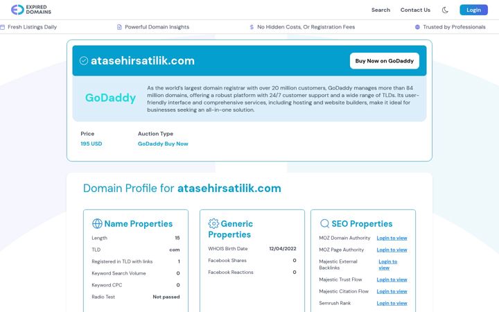 Screenshot of atasehirsatilik.com