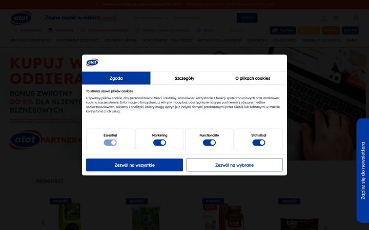 Screenshot of atat.pl