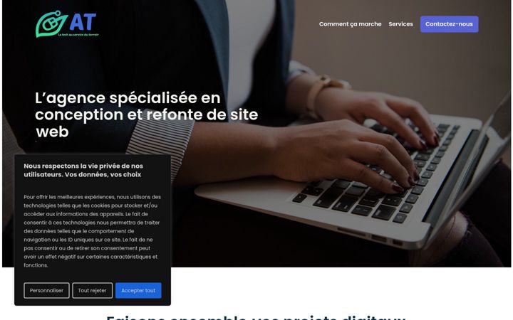 Screenshot of atauterroir.fr