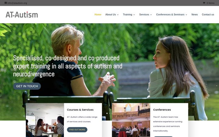 Screenshot of atautism.org