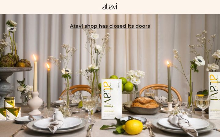 Screenshot of atavi.uk