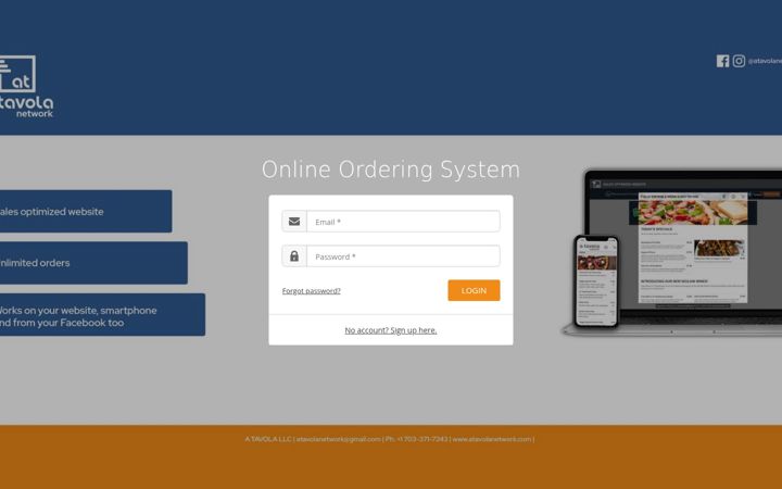 Screenshot of atavolanetwork.com
