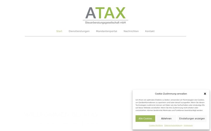 Screenshot του atax-berlin.de