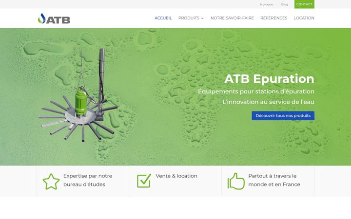 Screenshot of atb-epuration.com