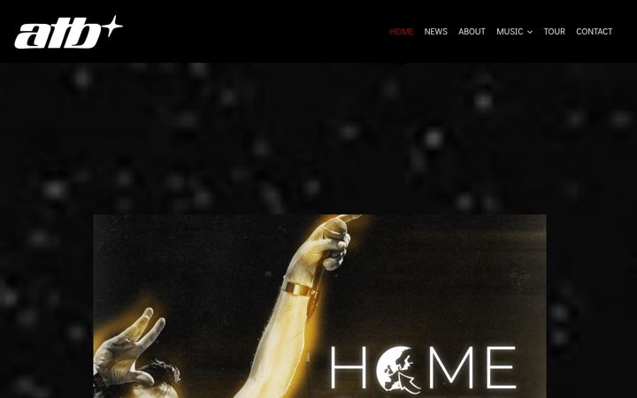 Captura de pantalla de atb-music.com