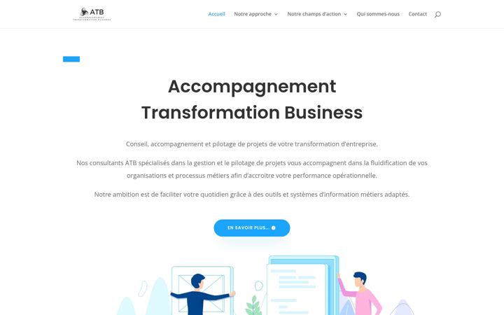 Screenshot of atb-tech.fr