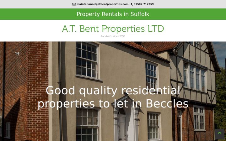 Screenshot of atbentproperties.com