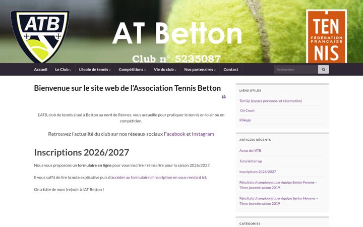 Screenshot of atbetton.fr