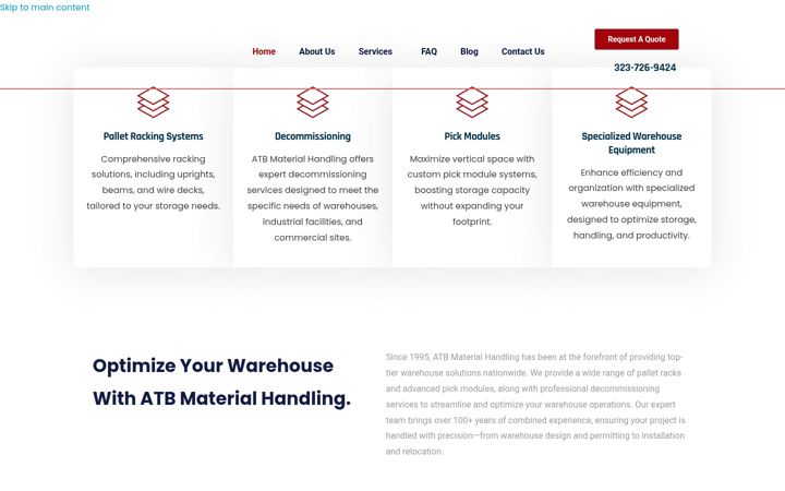 Screenshot of atbmh.com
