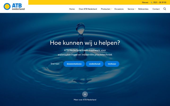 Screenshot of atbnederland.nl