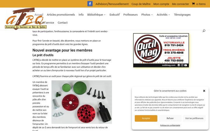 Screenshot of atbq.qc.ca
