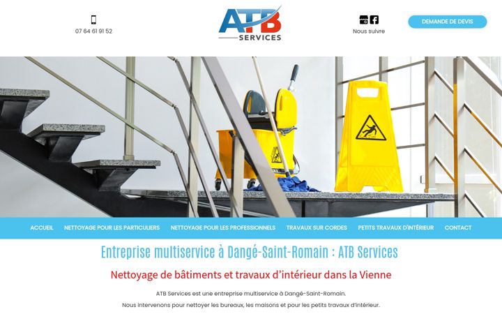 Screenshot of atbservices37.fr