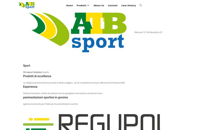 Screenshot of atbsport.com
