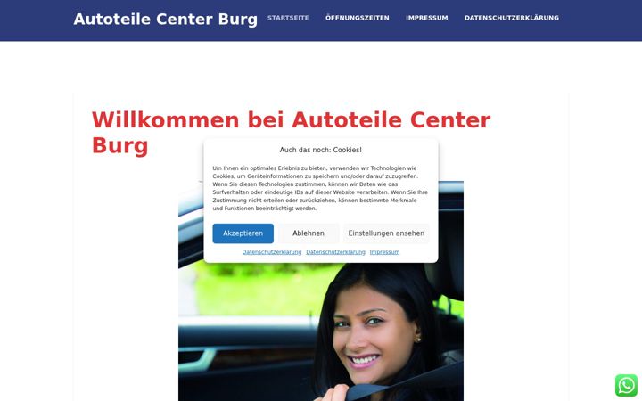 Screenshot of atc-burg.de