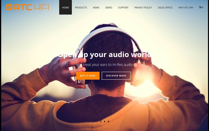 Captura de pantalla de atc-hifi.com
