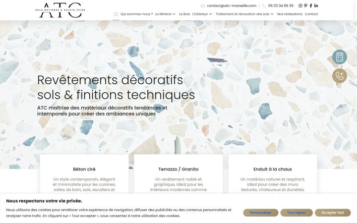 Captura de pantalla de atc-marseille.com