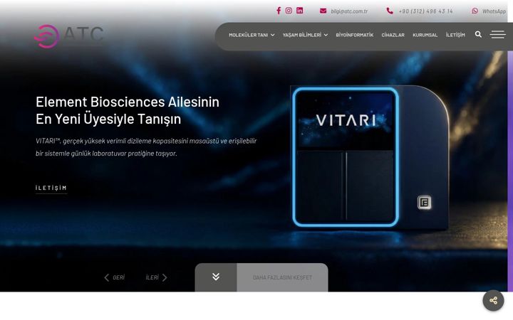 Screenshot of atc.com.tr