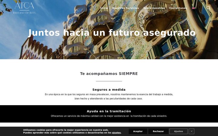 Captura de pantalla de atcaib.com