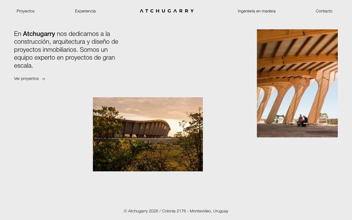 Screenshot of atchugarry.uy