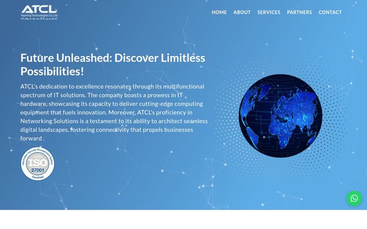 Screenshot of atclarabia.com