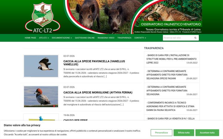 Screenshot of atclatina2.it