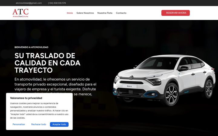 Screenshot of atcmovilidad.es