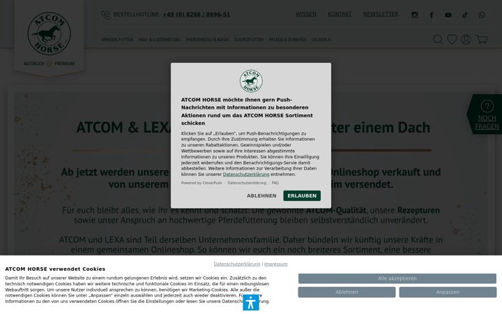 Snimka zaslona za atcomhorse.de