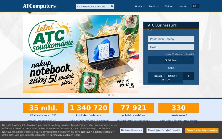 Screenshot of atcomp.cz