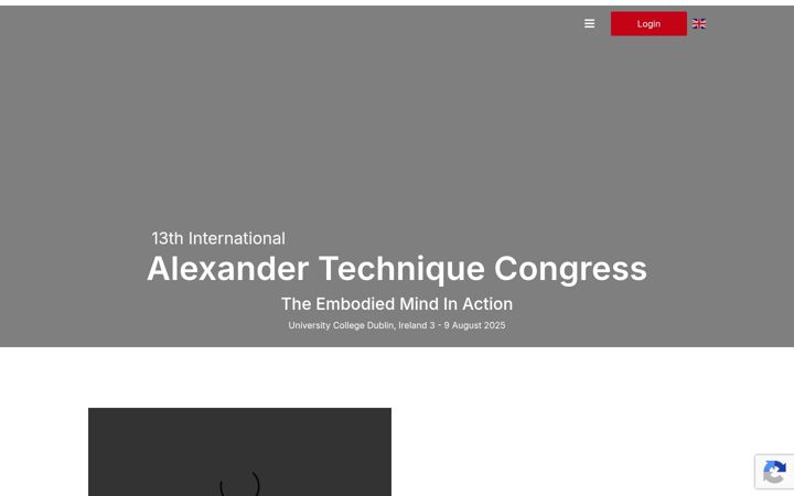 Screenshot of atcongressdublin.com