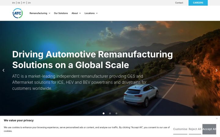 Screenshot of atcreman.com