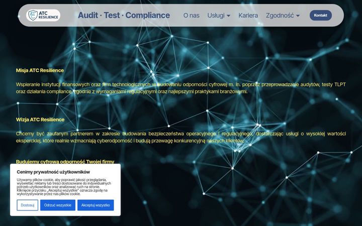 Screenshot of atcresilience.com