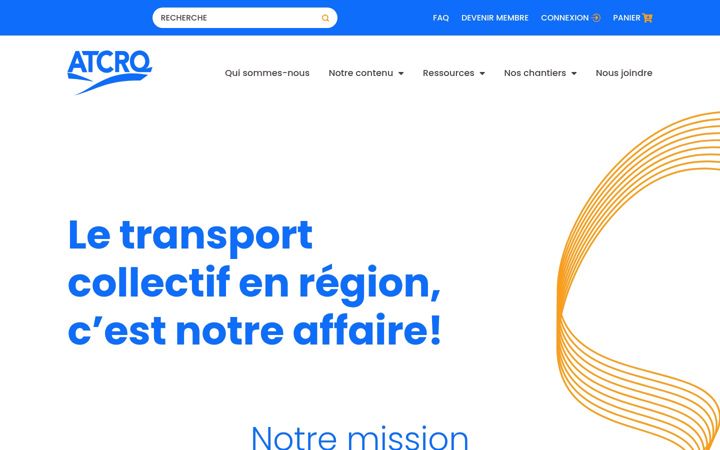 Screenshot van atcrq.ca
