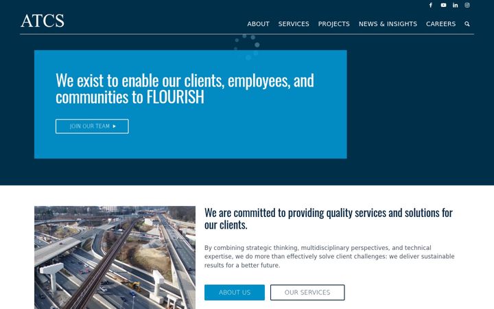 Screenshot of atcs.com