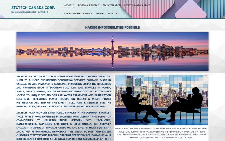 Screenshot of atctechcanada.com