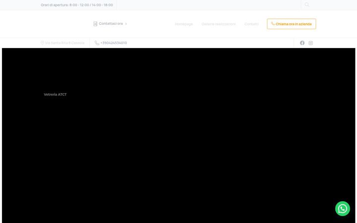 Screenshot of atctvetreria.it