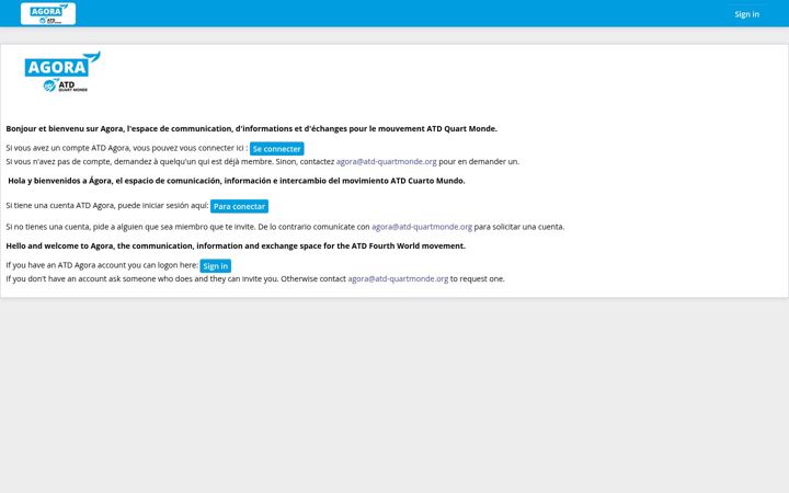 Screenshot of atd-agora.org