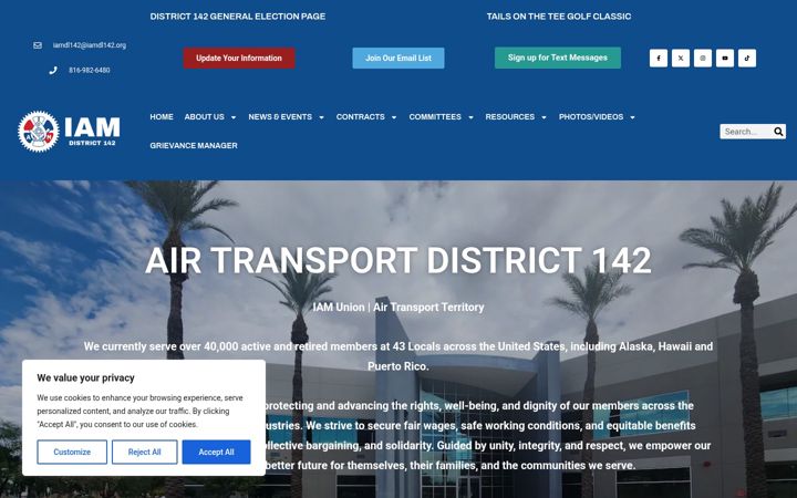 Screenshot of atd142.org