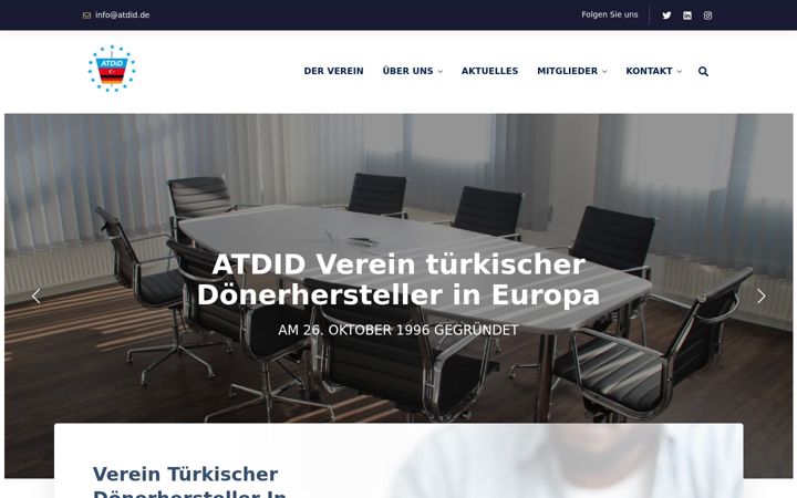 Snimka zaslona za atdid.de