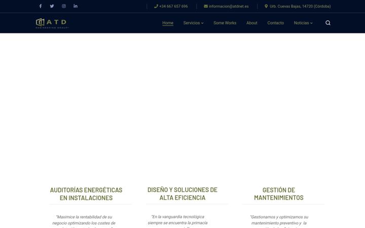 Screenshot of atdnet.es