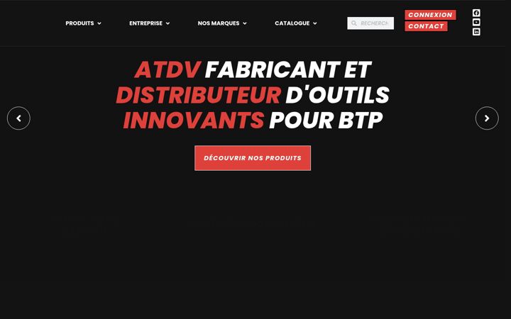 Ekrano kopija atdv.fr