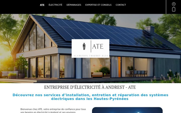 Screenshot of ate-65.fr