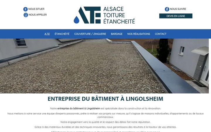 Screenshot of atealsace.fr
