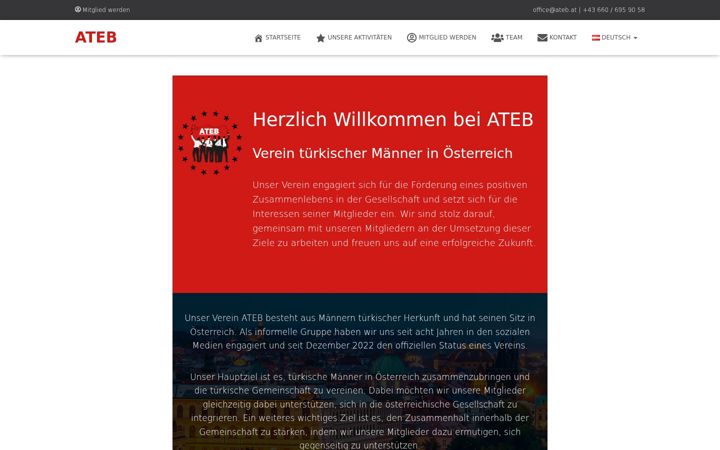 Screenshot of ateb.at
