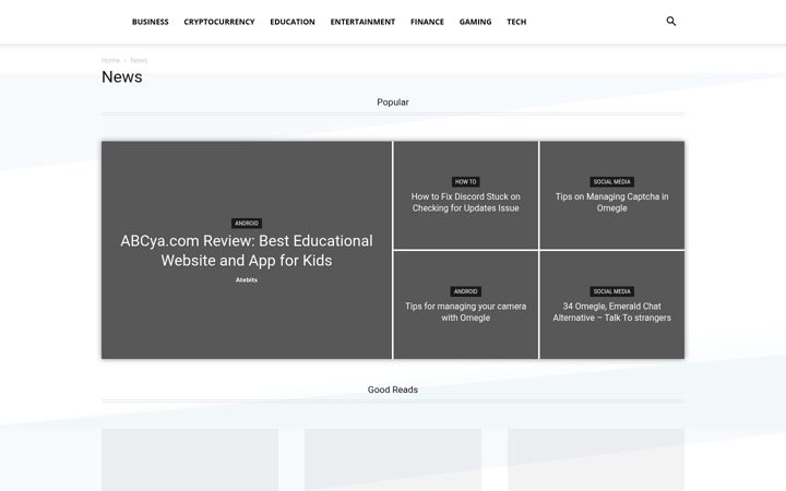 Screenshot of atebits.com