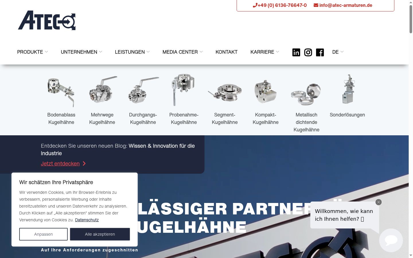Screenshot tal-banner tal-kunsens muri qabel kwalunkwe interazzjoni