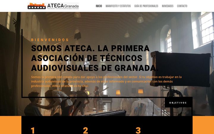 Screenshot di atecagranada.com
