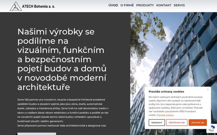 Screenshot of atech-b.cz